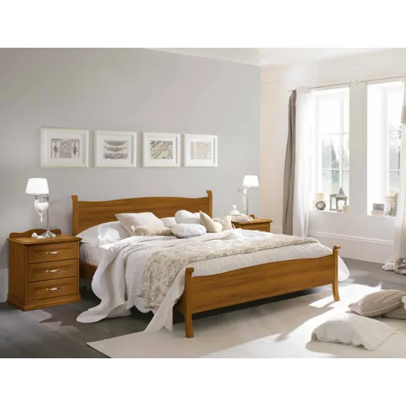 Doppelbett Colombini Casa klassisch in Melamin - Anastasia