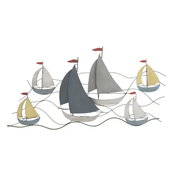 Dekorative Wandpaneele EISENPLATTE SEA CM 114,5X3,5X62,50 Mauro Ferretti