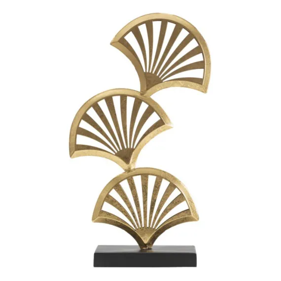 Skulptur Blatt TRIPLY CM 23,5X10X44 Mauro Ferretti