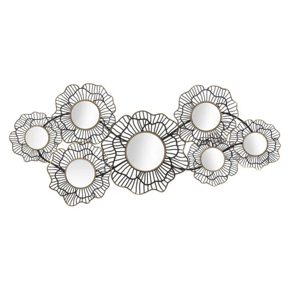 Dekorative Wandpaneele EISENPLATTE OSAKA C / SPIEGEL CM 121x5x56 Mauro Ferretti