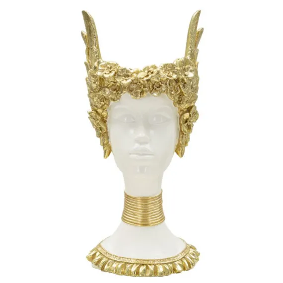 Objekte und Dekorationen SKULPTUR ATHENA CM 15X14,5X32 Mauro Ferretti