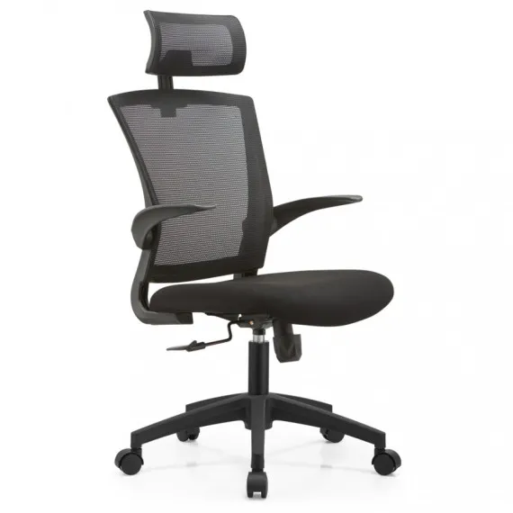 Bürostuhl mit Rollen und ergonomischer Rückenlehne TRUDIE