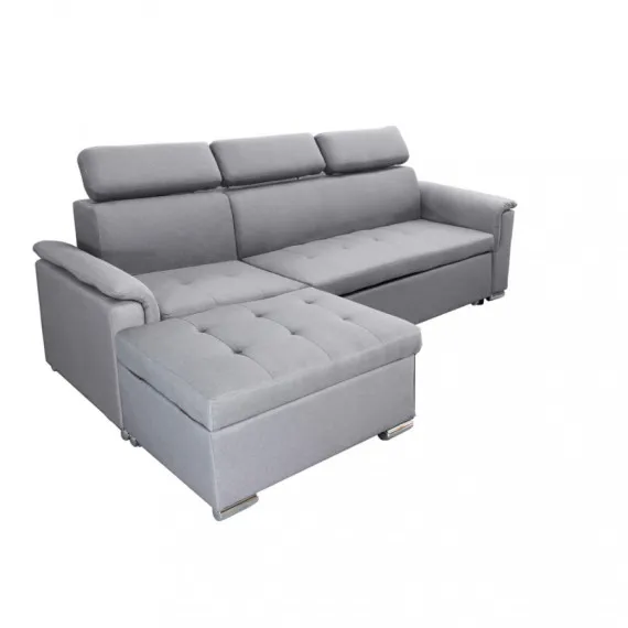 DERRICK Schlafsofa mit Hocker und Stauraum