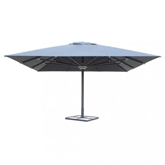 Garten-Sonnenschirm Giove P/C 5x5 Anthrazit - Magazzini Cosma