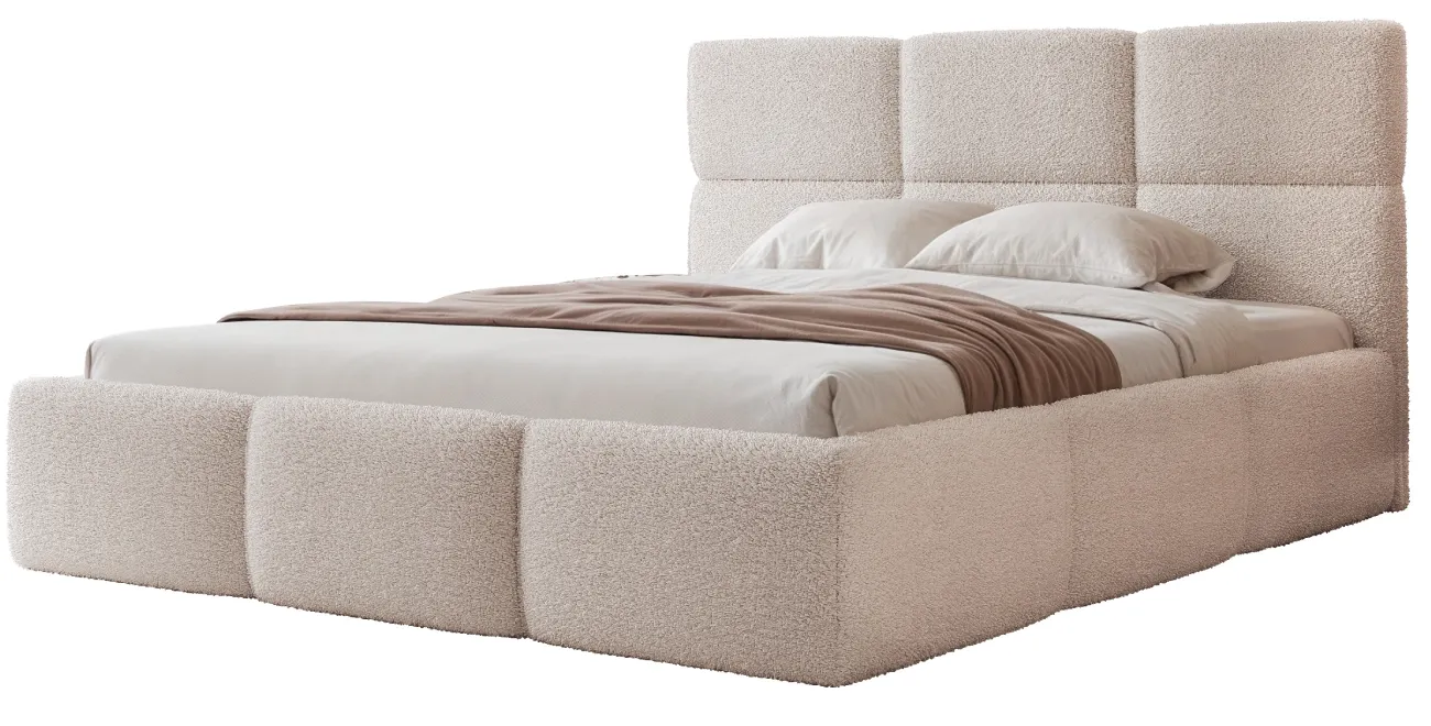 Polsterbett Silvia 140x200 Doppelbett Bettgestell Lattenrost