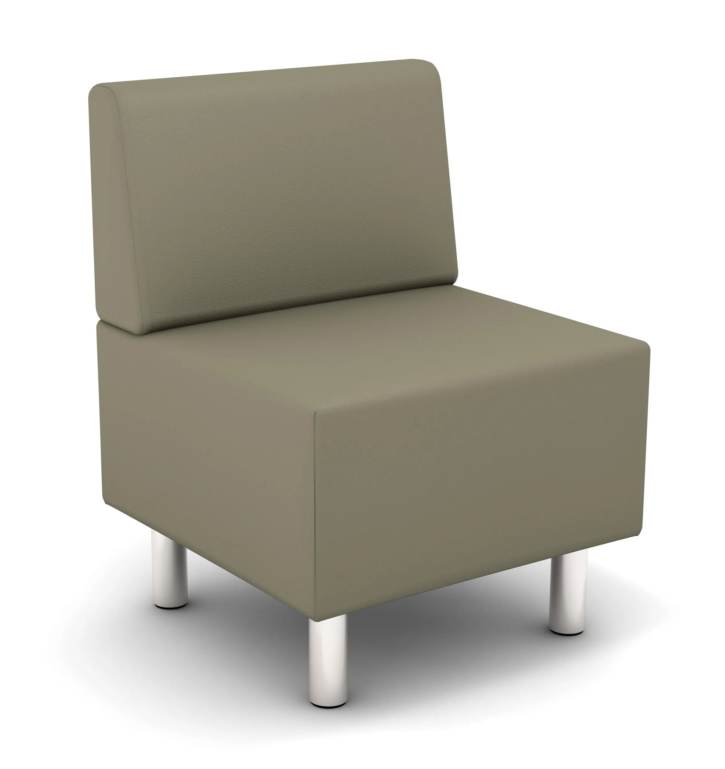 Polsterei Enders Sessel “Cubi” mit Kunstlederbezug, optional schwer entflammbar