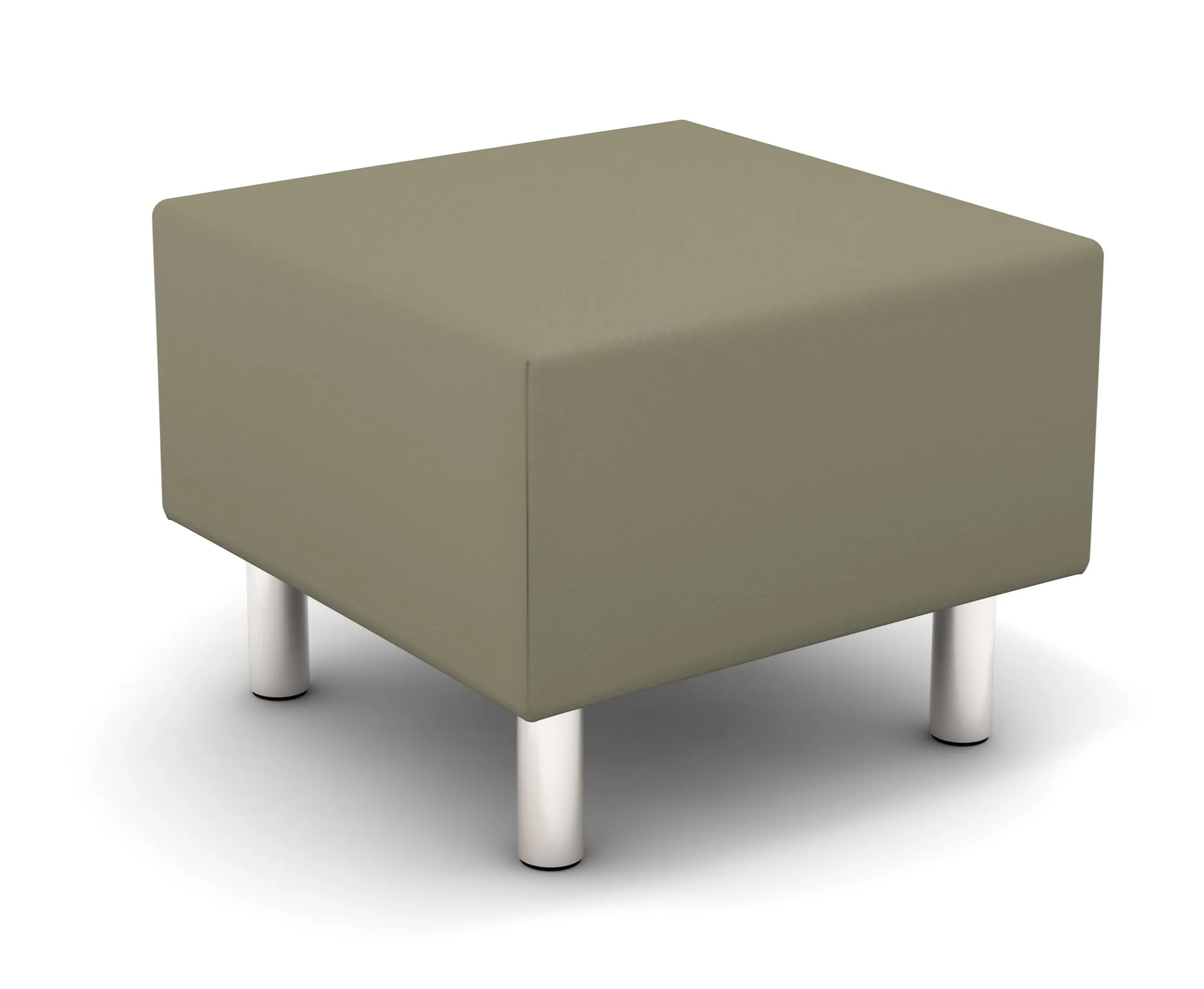 Polsterei Enders Hocker “Cubi” mit Kunstlederbezug, optional schwer entflammbar