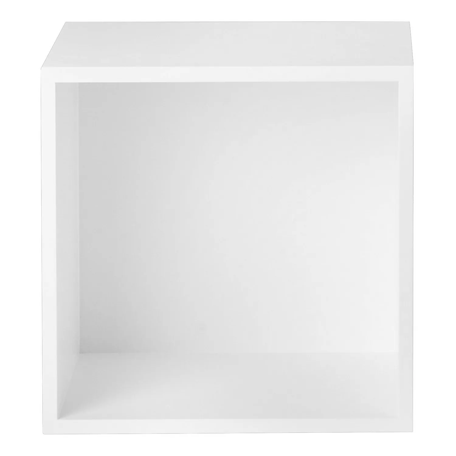 Muuto Stacked 2.0 Regalmodul Mit Rückwand Regal Wandregal Weiß M B-Ware