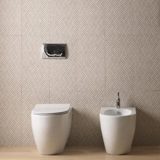 GSG LIKE WANDBÜNDIGES SET SMART CLEAN WC MIT SCHLANKEM SOFT COVER UND BIDET