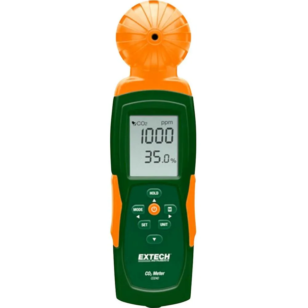 Extech Kohlendioxid-Messgerät CO240 0 - 9999 ppm USB SIEHE TEXT/FOTO