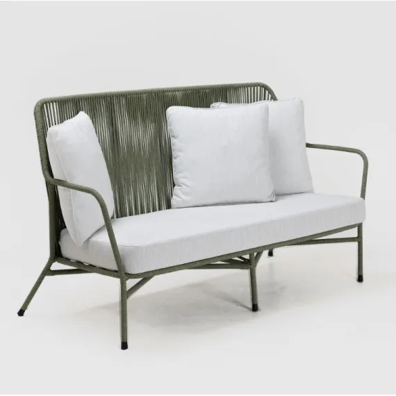 Outdoor-Sofa Amalfi aus Seil oder Polypropylen von Rosa Splendiani