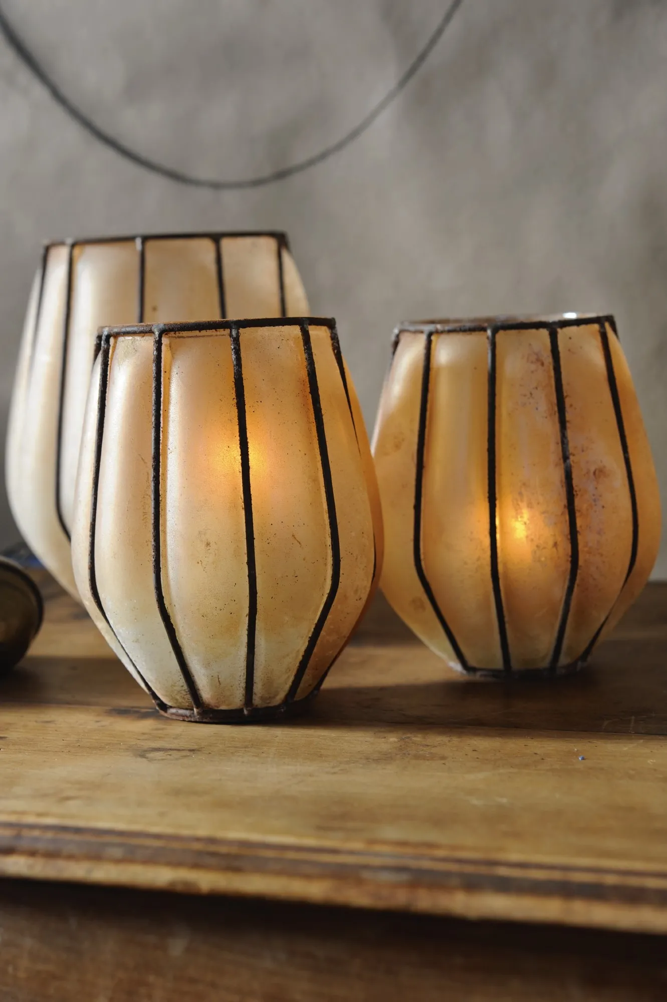 Windlicht 'Guilerre', Ø 13 cm, H 21 cm