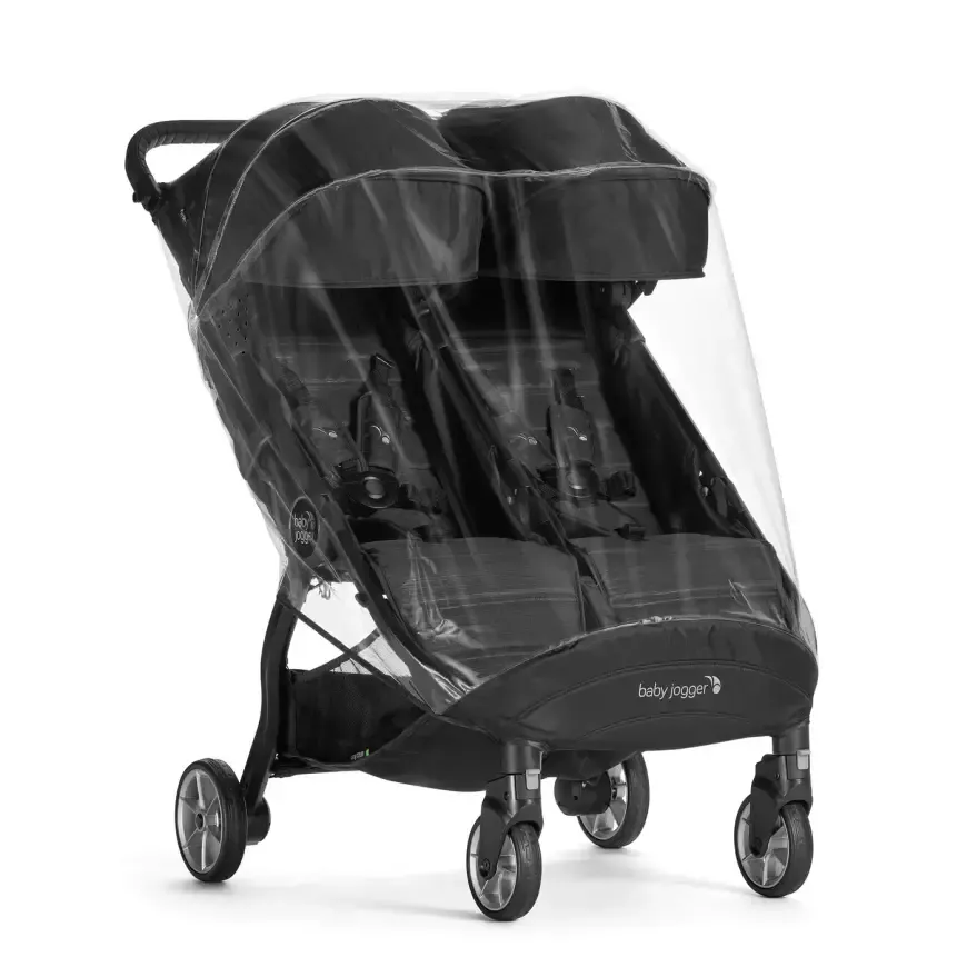 Baby Jogger City Tour 2 Double Wetterschutz Kinderwagenregenschutz Regenschutz