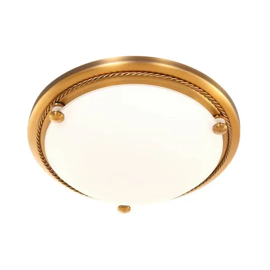 Steinhauer Deckenlampe Deckenlampe Lampe Leuchte Enigma Bronze Weiß B-Ware