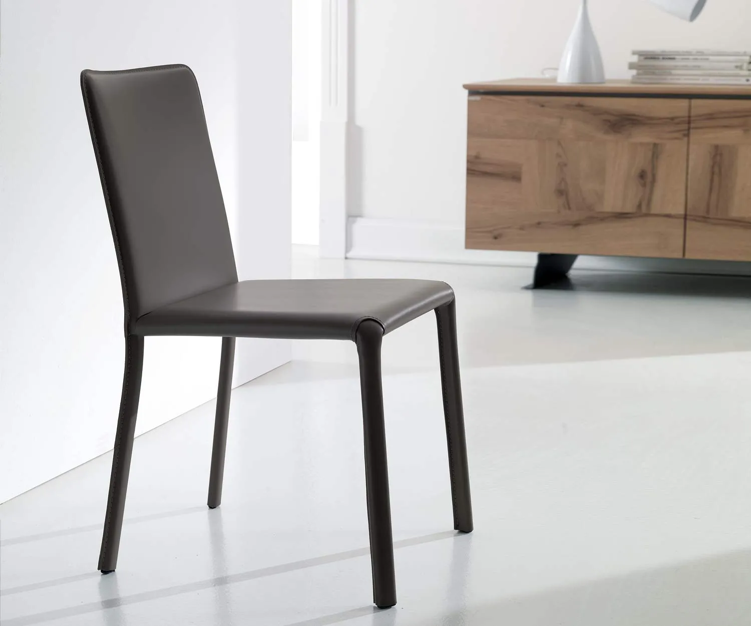 Ozzio Design Lederstuhl Lunette