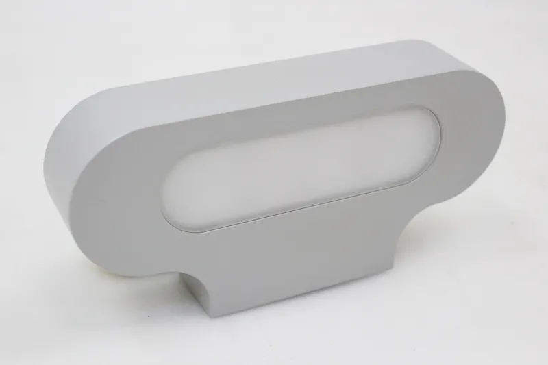 Talo Led Wandleuchte Wandleuchte Wandlicht Flurlampe 21 Cm Silber 3.000 K B-Ware