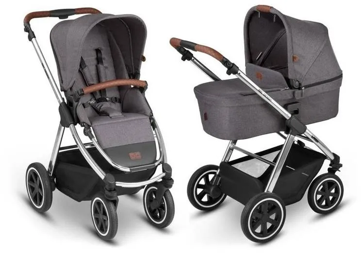 ABC Design Samba 2-in-1 Kinderwagen Diamond Edition - Asphalt