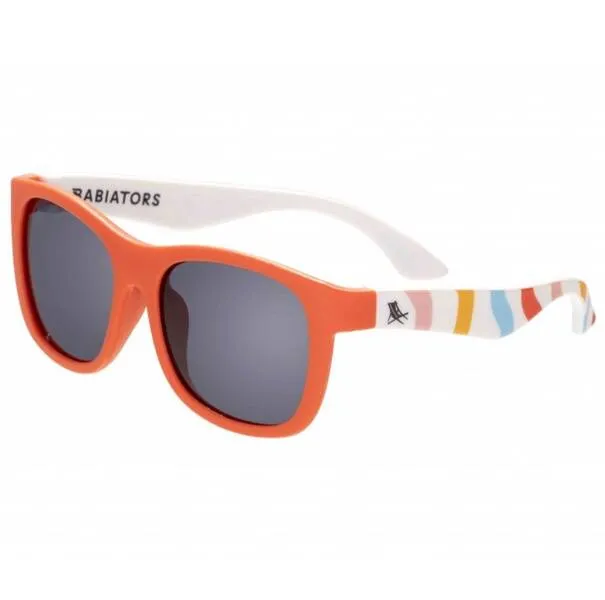 Babiators Navigator Dock & Bay Smoke Lenses DNB-NAV-001-S Größe 0-2+ Squiggle Face