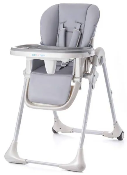 Baby Tiger Benji - Hochstuhl Grau
