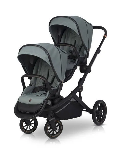 Cavoe Avec 2024 Twin Kinderwagen Kinderwagen Boho Grün