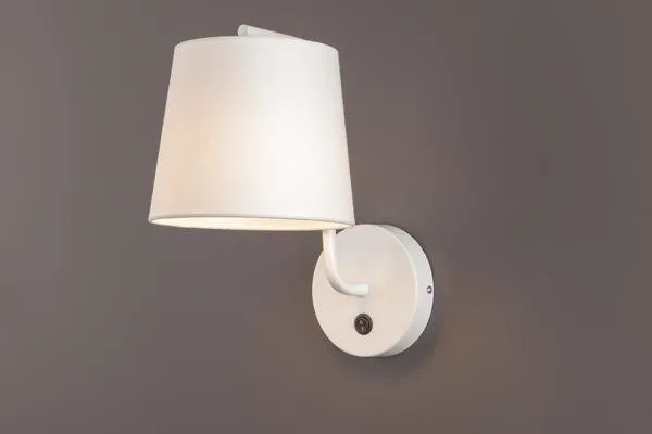 Chicago Wandleuchte E27 weiß W0193 Maxlight