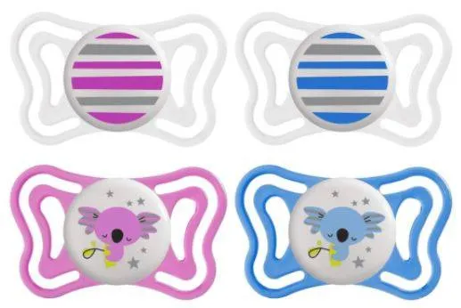 Chicco PhysioForma Light Silikon Schnuller Lumi 2 Stk. 6-16m