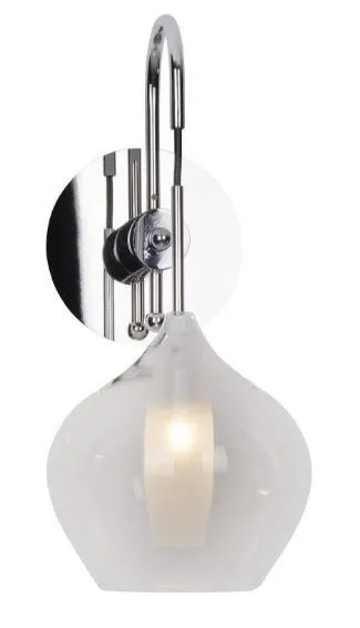 City Wandleuchte G9 runder Glasschirm W0248 Maxlight