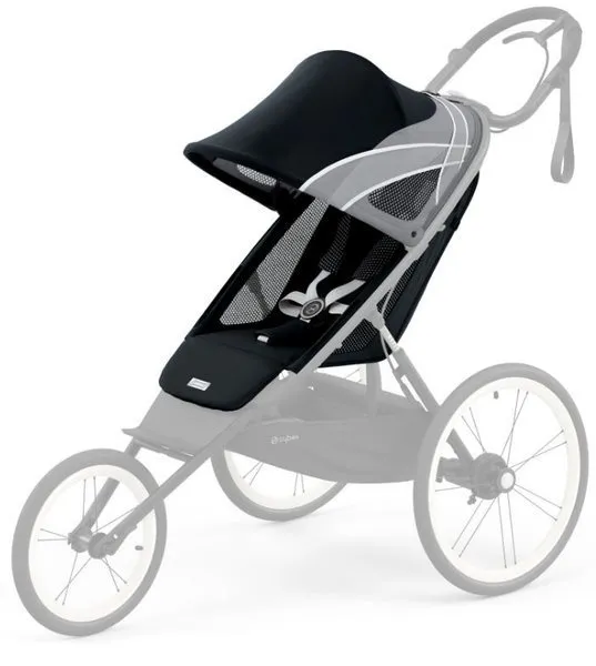 Cybex Avi Kinderwagen Sitzpolster Cybex Sports All Black