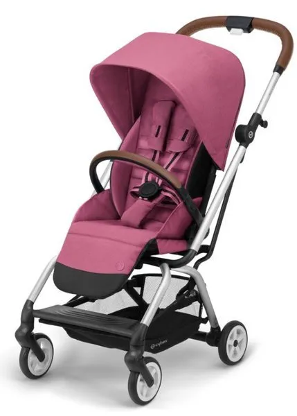 Cybex Eezy S Twist 2 Kinderwagen Silber Frame Magnolia Pink