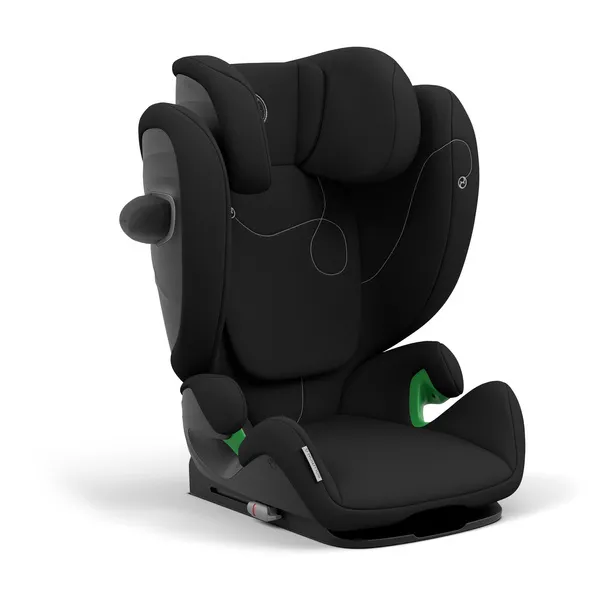Cybex Solution G i-Fix Autositz 15-50 kg + Sommerpolsterung Tiefschwarz
