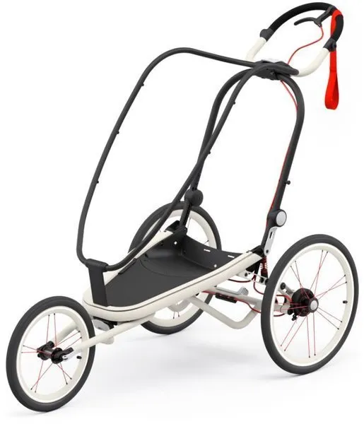 Cybex Zeno Running Trailer Rack für Fahrrad Cybex Sport Creme mit Orange Details