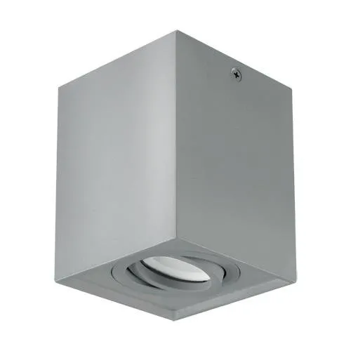 Deckenleuchte quadratisch HARY D GU10 SILBER silber Struhm 03715