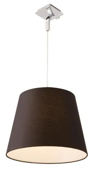 Denver E27 schwarzer Schirm Pendelleuchte P0218 Maxlight