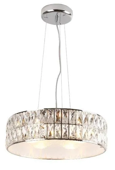 Diamante Hängeleuchte groß 6xG9 Chrom Kristalle P0238 Maxlight