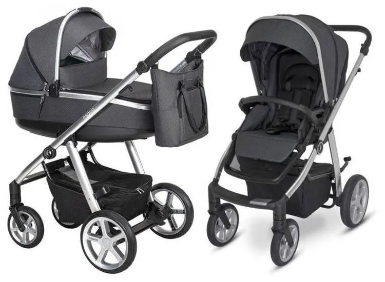 Espiro Next Up Kinderwagen 2in1 517 Graphite Street Multicolor