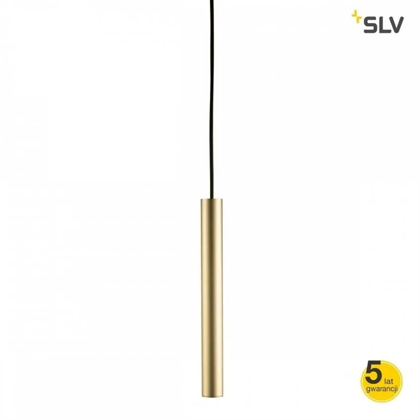 FITU E27 Röhren-Pendelleuchte gold Spotline