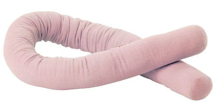 Kikadu Schlangenkissen 200cm, puderblau