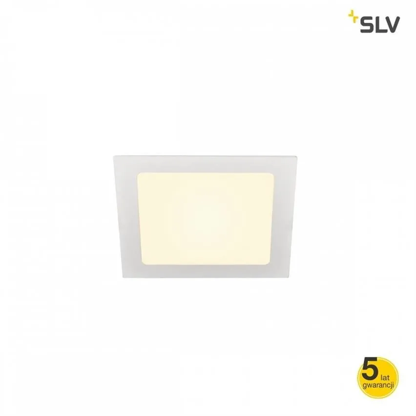 LED-Deckeneinbauleuchte SENSER 18 DL 9,7W, 820lm, 3000K, quadratisch, weiß Spotline