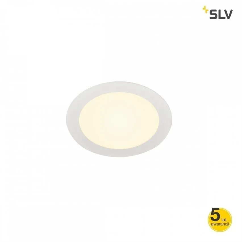 LED-Deckeneinbauleuchte SENSER 18 DL 9,7W, 950lm, 3000K, rund, weiß Spotline