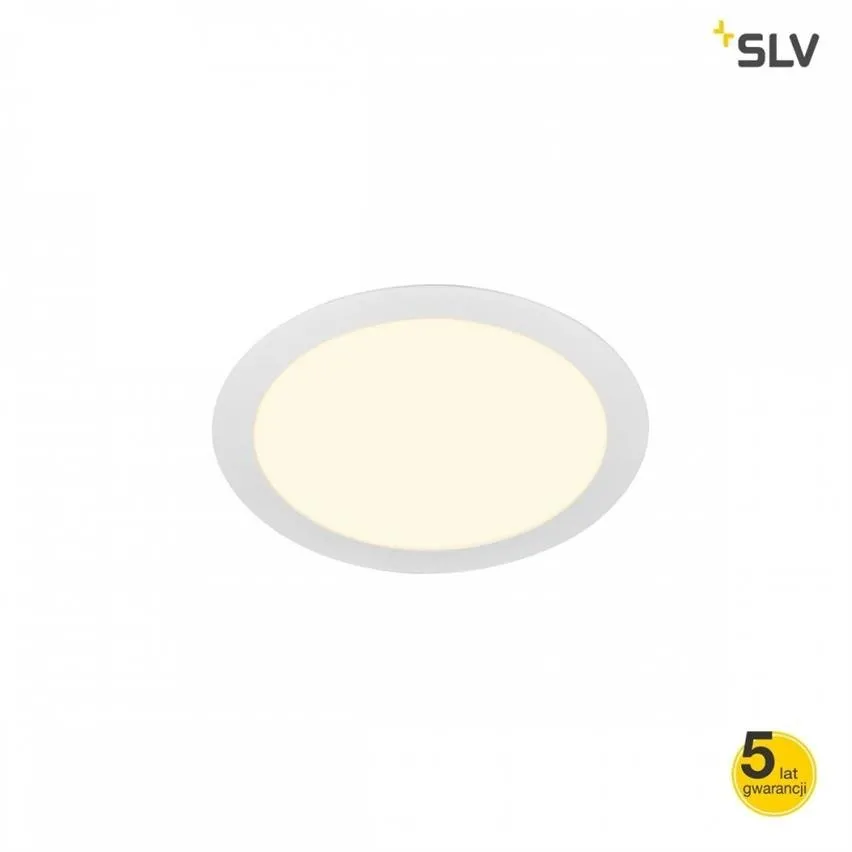 LED-Deckeneinbauleuchte SENSER 24 DL 12,5W, 1200lm, 3000K, rund, weiß Spotline