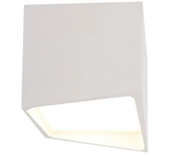 LED Etna 10W 3000K 650lm quadratisch weiß IP44 Deckenanbauleuchte C0143 Maxlight
