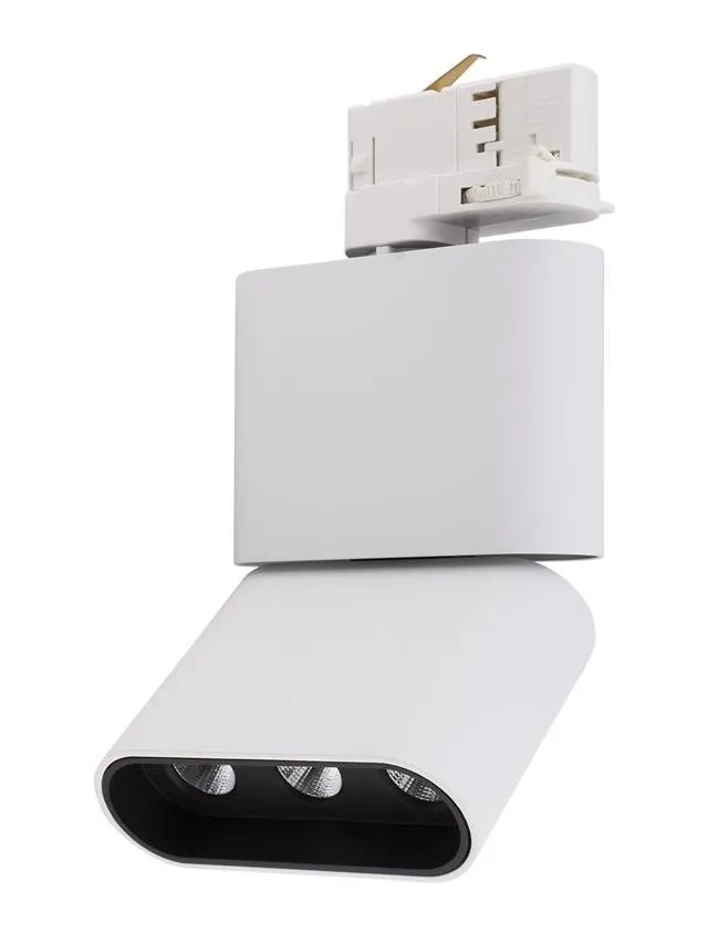 LED Marvel Stromschienenstrahler 12W 3000K 706lm CRI90 weiß S0001 Maxlight