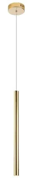 LED Organic I 1W 3000K 60lm gold tube Pendelleuchte P0204 Maxlight