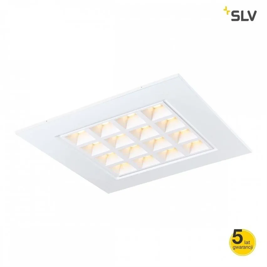 LED-Paneel PAVANO Einbau 620x620mm 25W, 3300lm, 3000K, quadratisch, weiß Spotline