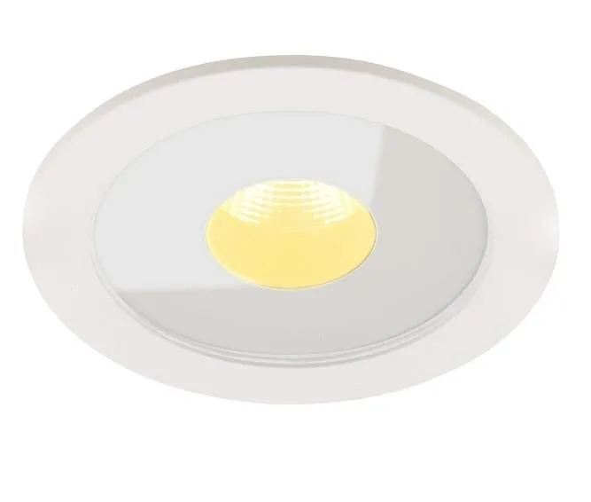 LED Plazma Einbaulampe 13W 3000K 572lm CRI90 rund weiß IP54 H0089 Maxlight