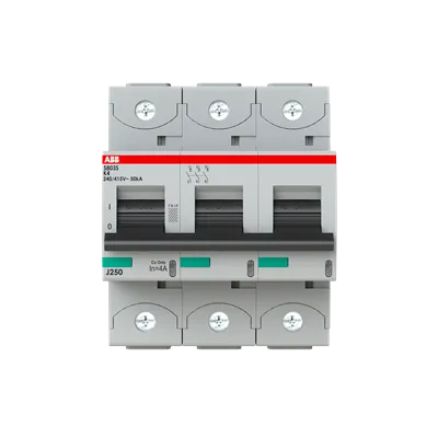 Leitungsschutzschalter MCB 3P K 4A 6kA S803S-K4 ABB