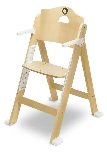 Lionelo Floris White Natural - Fütterungsstuhl