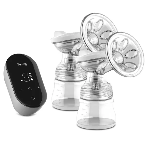 Lionelo Twee Go Grey Concrete - Doppelmilchpumpe