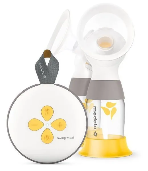 Medela Swing Maxi RD Elektrische Milchpumpe für zwei Brüste