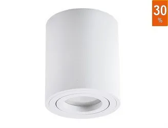 Oprawa natynkowa KUP okrągła biała GU10 BPM 8017.01